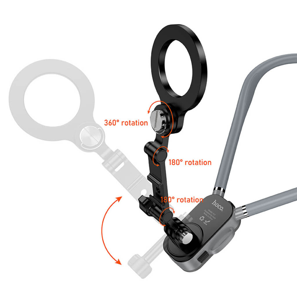 Держатель Hoco K31 Campo, Черный - № 4 Держатель Hoco K31 Campo, Черный - № 4