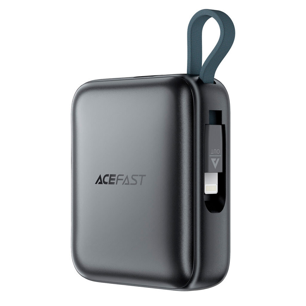 Портативная батарея (Power Bank) AceFast M23, 10000 mAh, Серый - № 1 Портативная батарея (Power Bank) AceFast M23, 10000 mAh, Серый - № 1