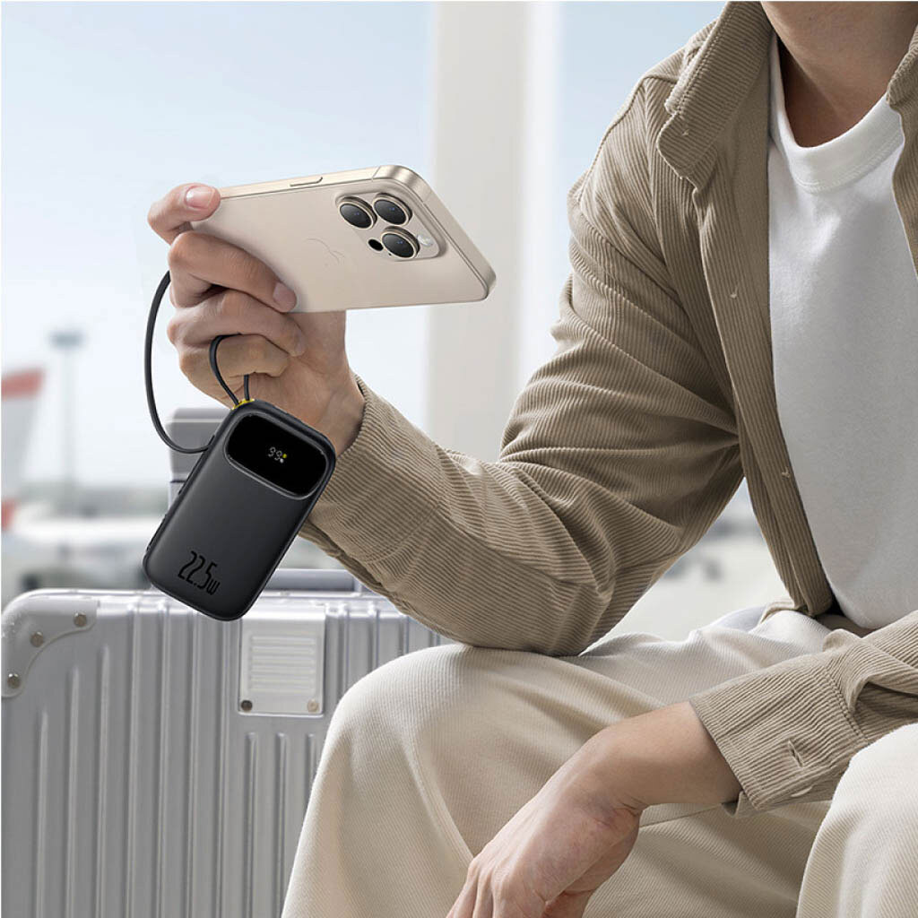 Портативная батарея (Power Bank) Baseus P10082107213 EnerFill FC31 QPow 3, 20000 mAh, Белый - № 4 Портативная батарея (Power Bank) Baseus P10082107213 EnerFill FC31 QPow 3, 20000 mAh, Белый - № 4