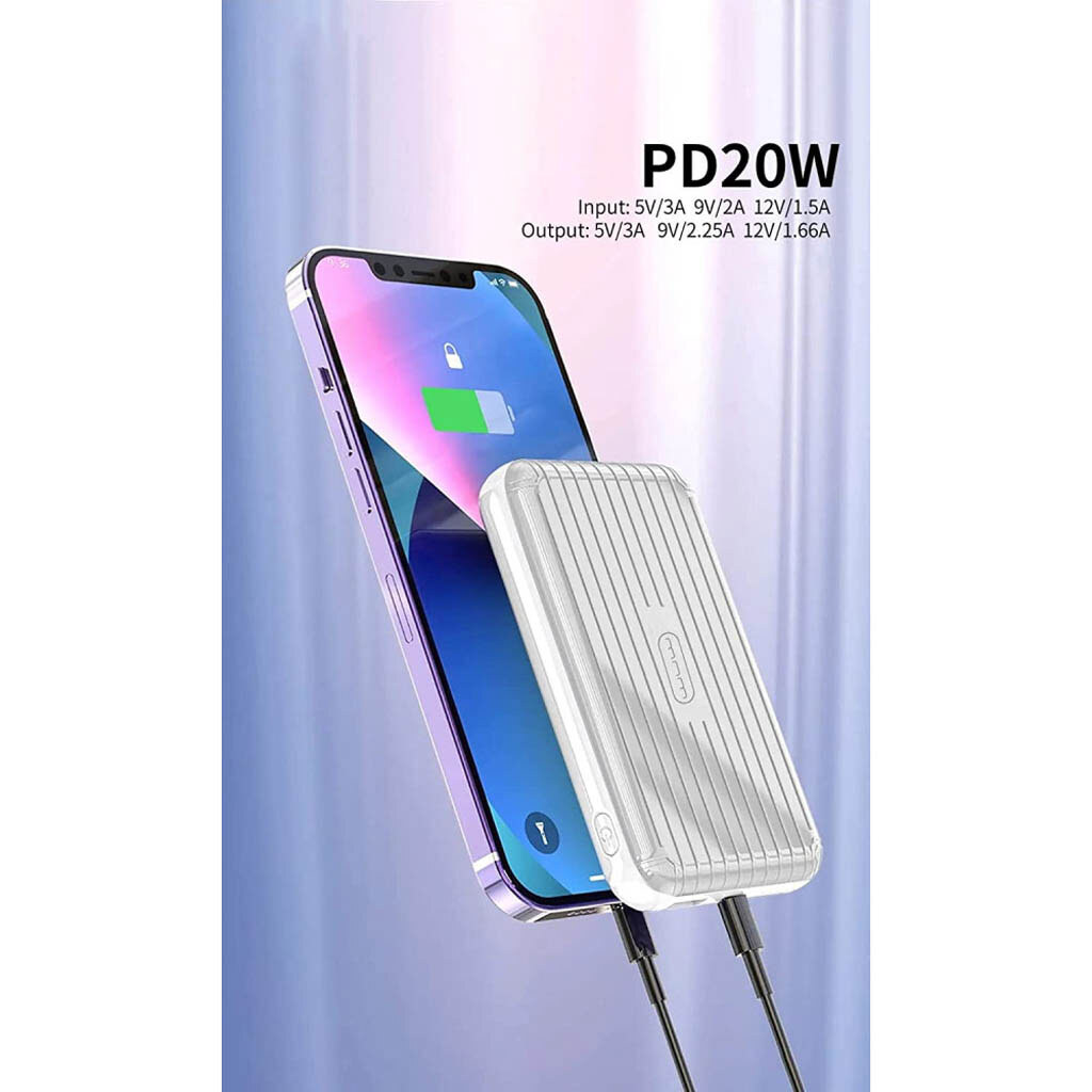 Портативная батарея (Power Bank) WUW Y104, 10000 mAh, Золотой - № 5 Портативная батарея (Power Bank) WUW Y104, 10000 mAh, Золотой - № 5