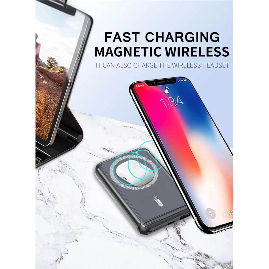 Портативная батарея (Power Bank) WUW Y104, 10000 mAh, Золотой - № 6 Портативная батарея (Power Bank) WUW Y104, 10000 mAh, Золотой - № 6