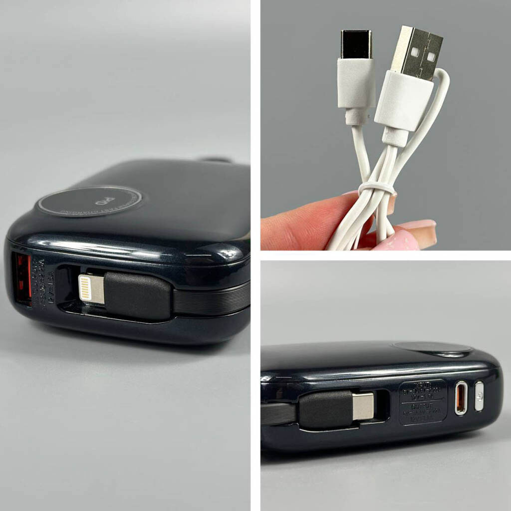 Портативная батарея (Power Bank) WUW Y147, 10000 mAh, Черный - № 3 Портативная батарея (Power Bank) WUW Y147, 10000 mAh, Черный - № 3