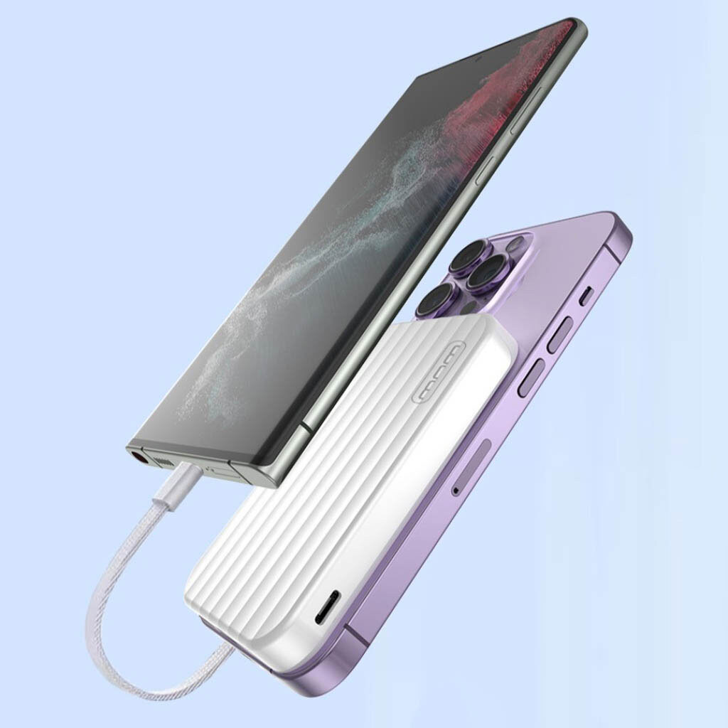Портативная батарея (Power Bank) WUW Y150, 10000 mAh, Белый - № 2 Портативная батарея (Power Bank) WUW Y150, 10000 mAh, Белый - № 2