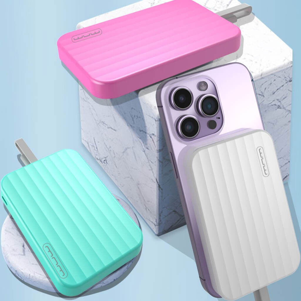 Портативная батарея (Power Bank) WUW Y150, 10000 mAh, Белый - № 4 Портативная батарея (Power Bank) WUW Y150, 10000 mAh, Белый - № 4