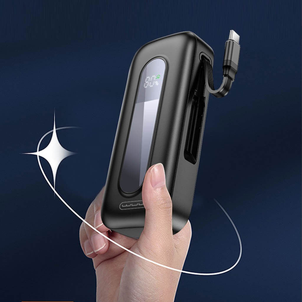 Портативная батарея (Power Bank) WUW Y151, 10000 mAh, Черный - № 5 Портативная батарея (Power Bank) WUW Y151, 10000 mAh, Черный - № 5