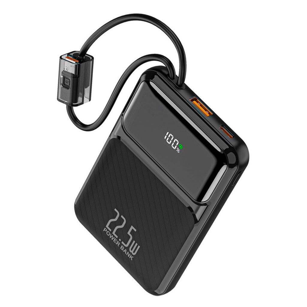 Портативная батарея (Power Bank) WUW Y158, 10000 mAh, Черный - № 1 Портативная батарея (Power Bank) WUW Y158, 10000 mAh, Черный - № 1