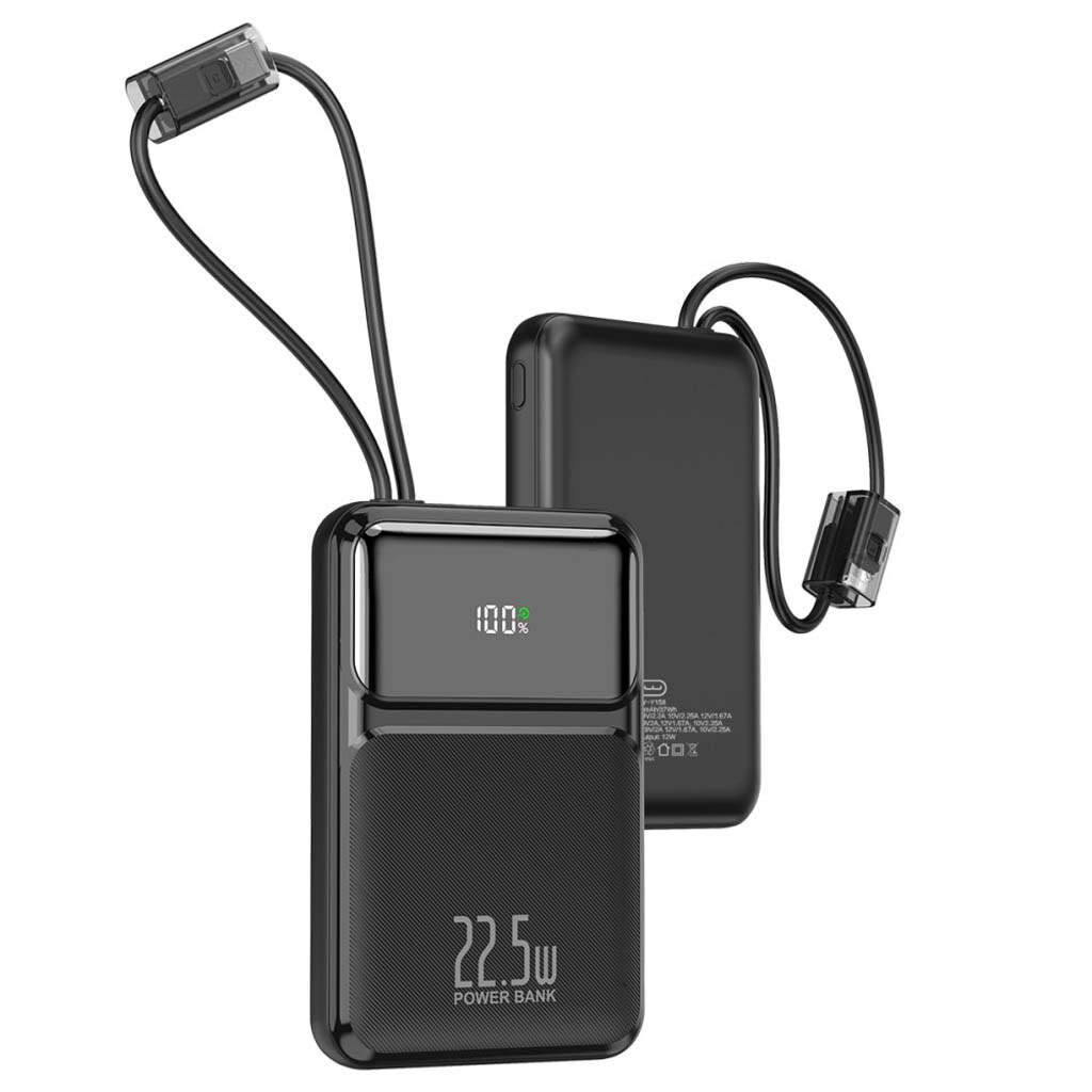Портативная батарея (Power Bank) WUW Y158, 10000 mAh, Черный - № 2 Портативная батарея (Power Bank) WUW Y158, 10000 mAh, Черный - № 2