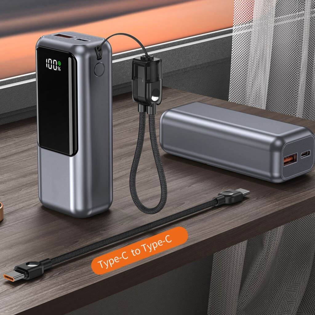 Портативная батарея (Power Bank) WUW Y161, 10000 mAh, Серый - № 4 Портативная батарея (Power Bank) WUW Y161, 10000 mAh, Серый - № 4