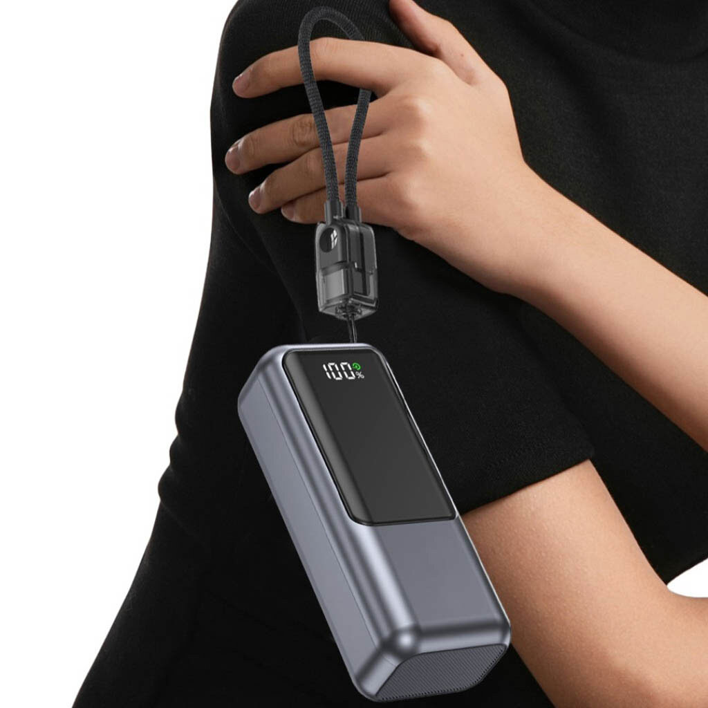 Портативная батарея (Power Bank) WUW Y161, 10000 mAh, Серый - № 7 Портативная батарея (Power Bank) WUW Y161, 10000 mAh, Серый - № 7
