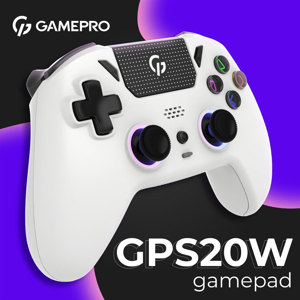 Геймпад GamePro GPS20W, Білий - № 5 Геймпад GamePro GPS20W, Білий - № 5
