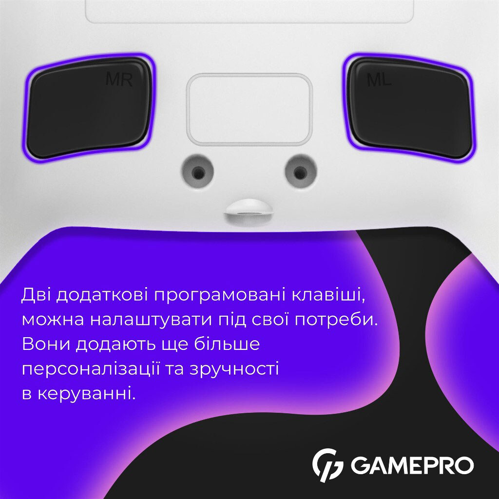 Геймпад GamePro GPS20W, Білий - № 8 Геймпад GamePro GPS20W, Білий - № 8