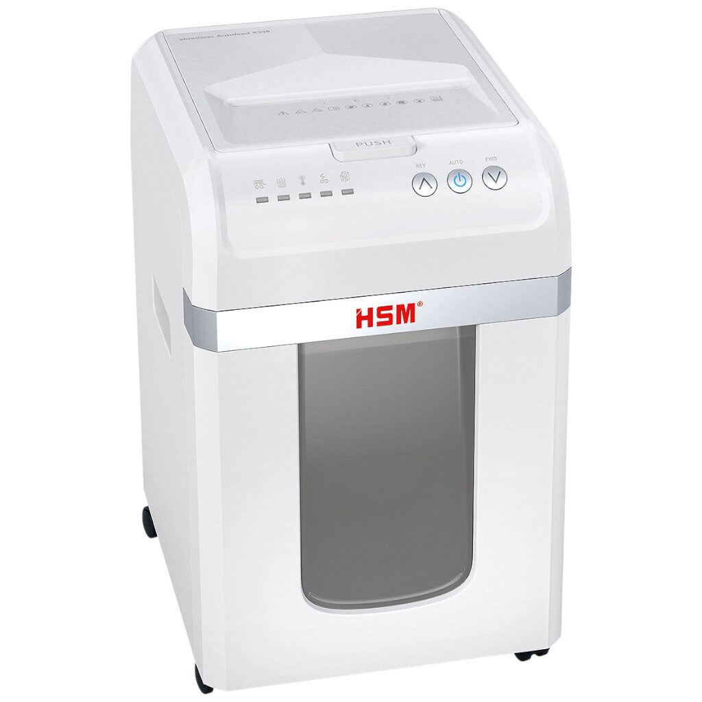 Уничтожитель документов HSM Autofeed X300, Белый - № 2 Уничтожитель документов HSM Autofeed X300, Белый - № 2