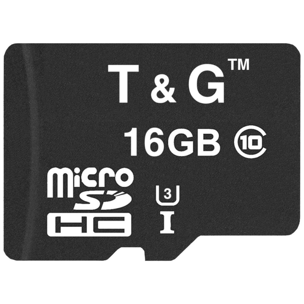 Карта памяти T&G TG-16GBSD10U3-00, 16 Гб. - № 1 Карта памяти T&G TG-16GBSD10U3-00, 16 Гб. - № 1