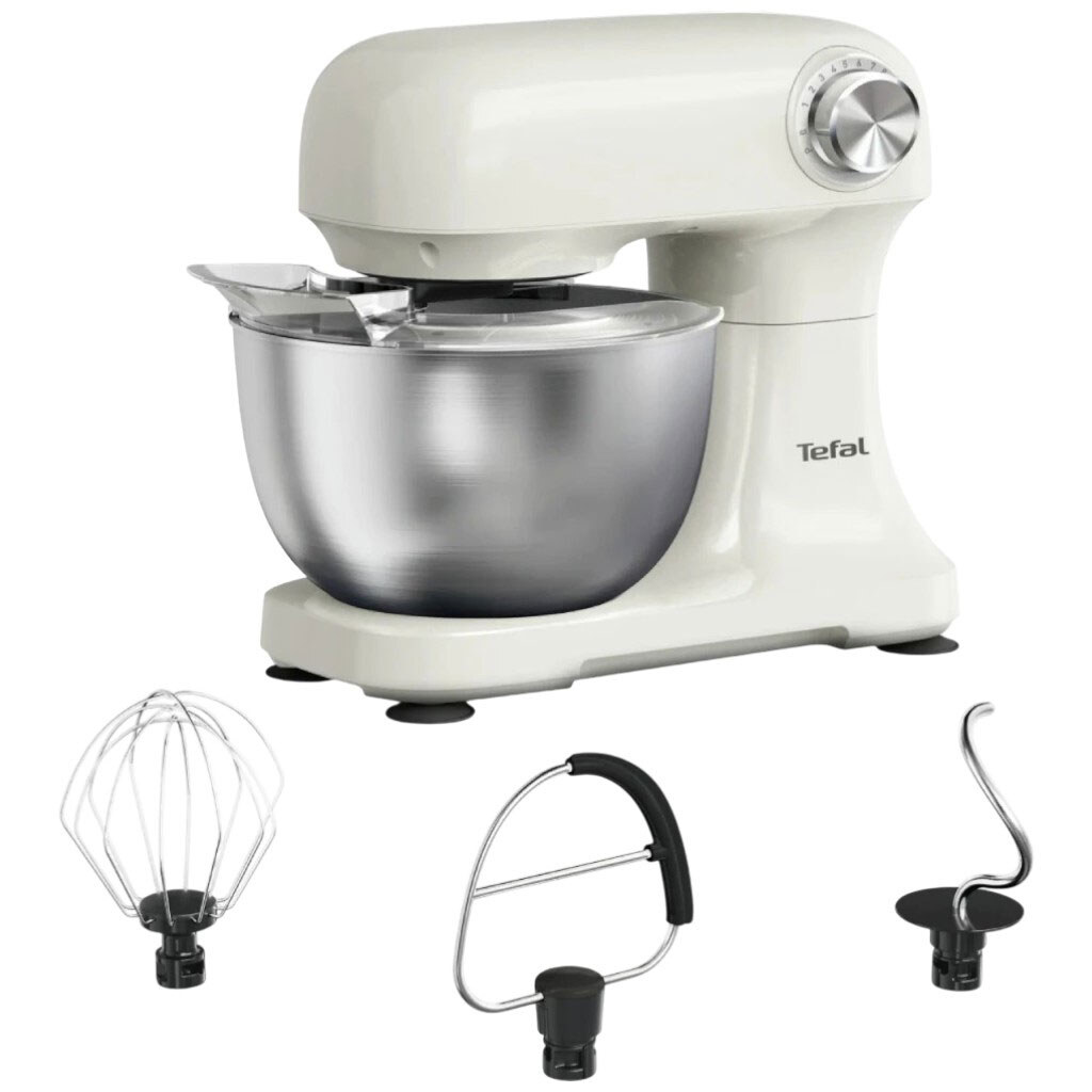 Кухонна машина Tefal Bake Easy QB140AF0, Білий - № 2 Кухонна машина Tefal Bake Easy QB140AF0, Білий - № 2