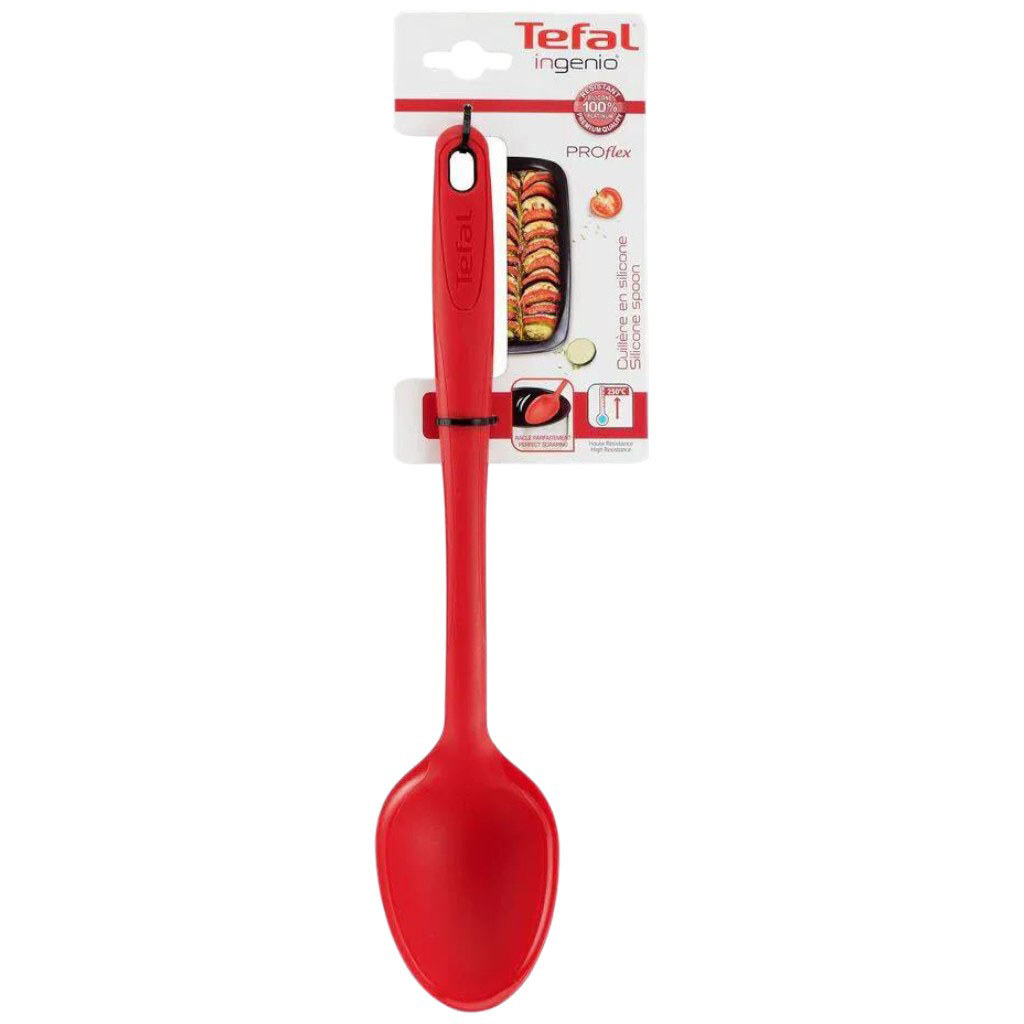 Ложка Tefal Ingenio Proflex K1190114, Красный - № 4 Ложка Tefal Ingenio Proflex K1190114, Красный - № 4
