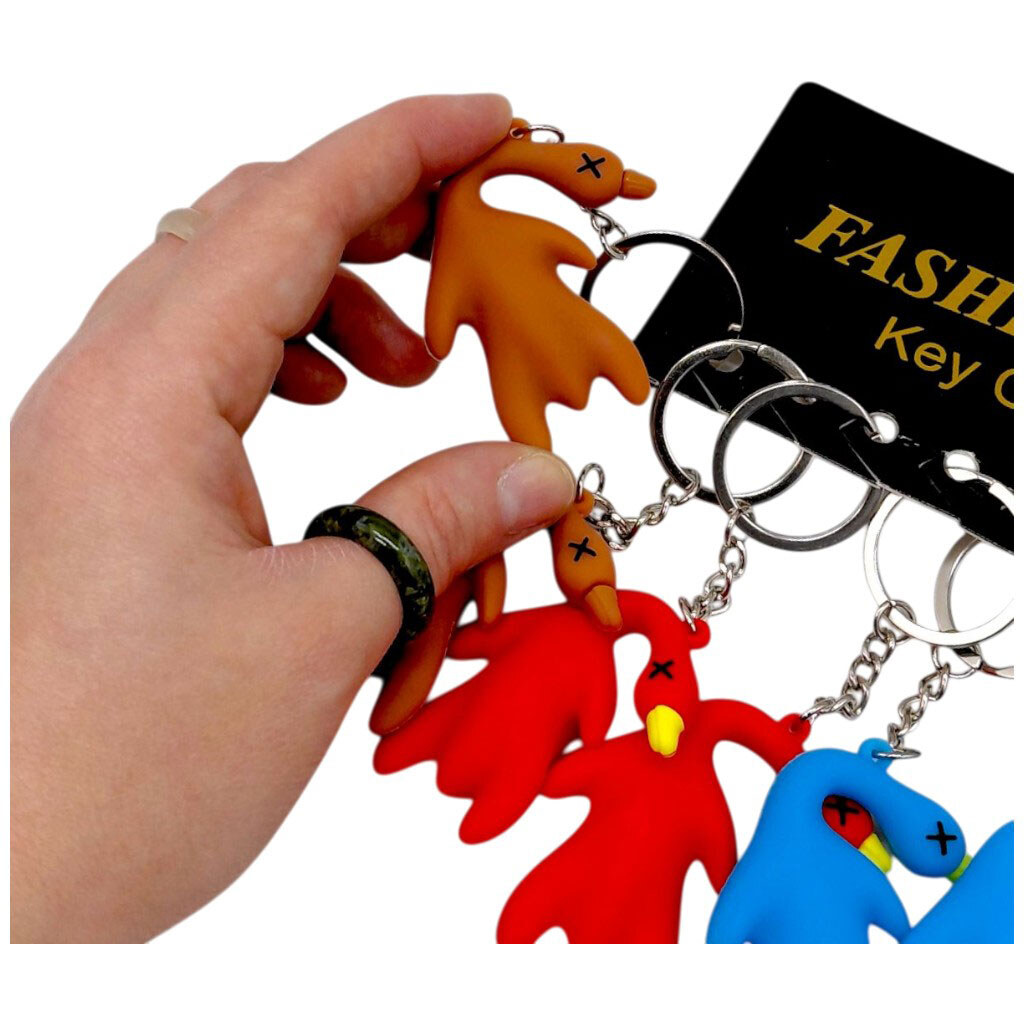 Брелоки дитячі гумові "Качки", 11,5 см, Mic - № 2 Брелоки дитячі гумові "Качки", 11,5 см, Mic - № 2