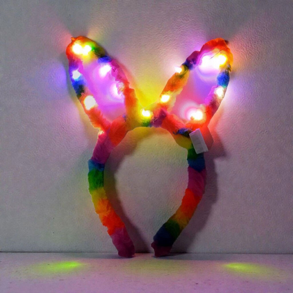 Дитячий блискучий обруч хутряні вушка, Mic - № 2 Дитячий блискучий обруч хутряні вушка, Mic - № 2