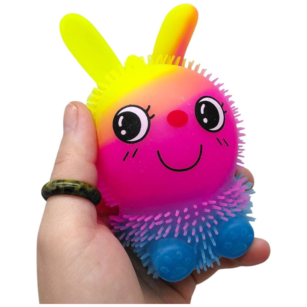 Светящийся ежик с ушками, 10 см, микс видов, Mic - № 2 Светящийся ежик с ушками, 10 см, микс видов, Mic - № 2