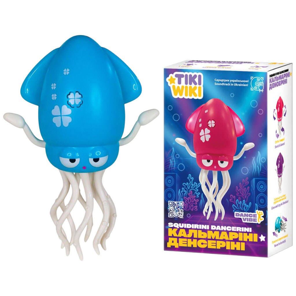 Интерактивная игрушка "КАЛЬМАРИНИ ДЕНСЕРИНИ", свет, украинский, Tiki Wiki - № 2 Интерактивная игрушка "КАЛЬМАРИНИ ДЕНСЕРИНИ", свет, украинский, Tiki Wiki - № 2