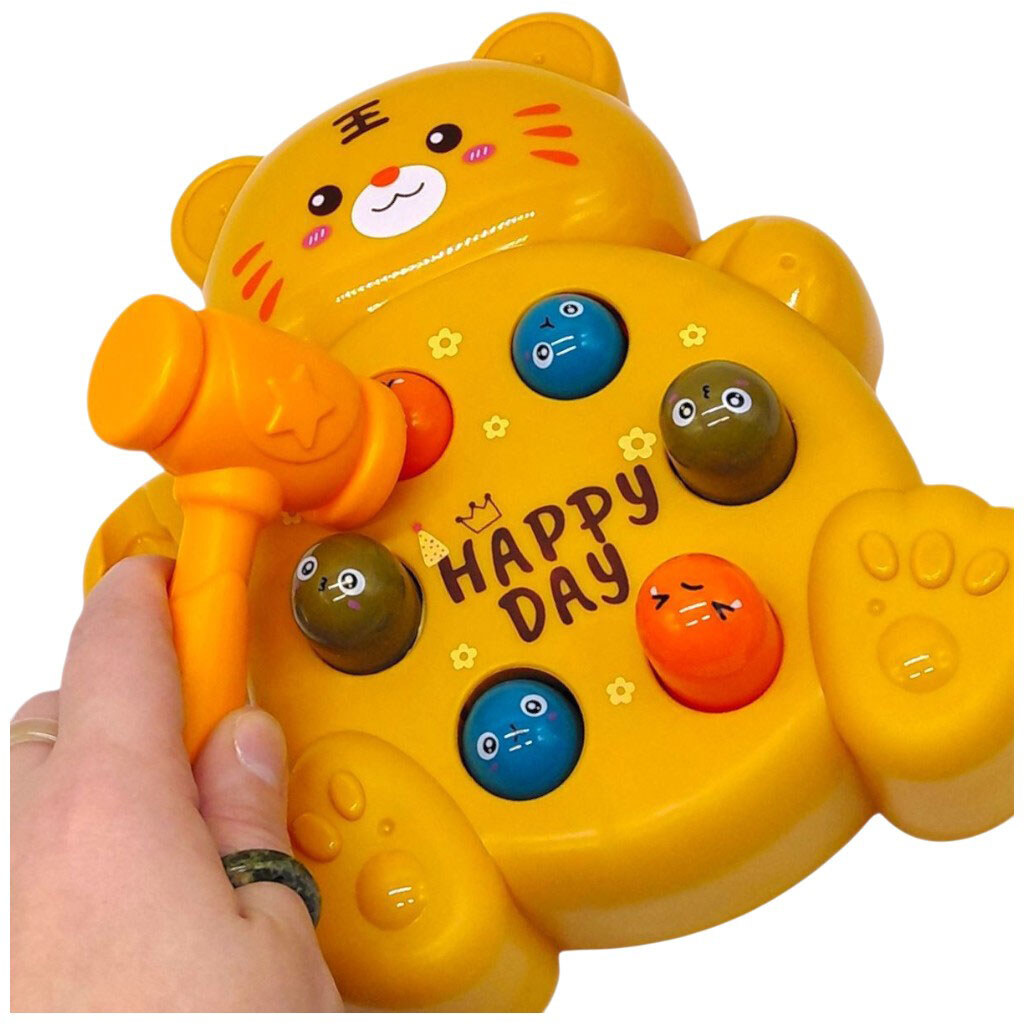 Логика-стучалка "Мишка", 21,2х7,1х21 см, Mic - № 2 Логика-стучалка "Мишка", 21,2х7,1х21 см, Mic - № 2