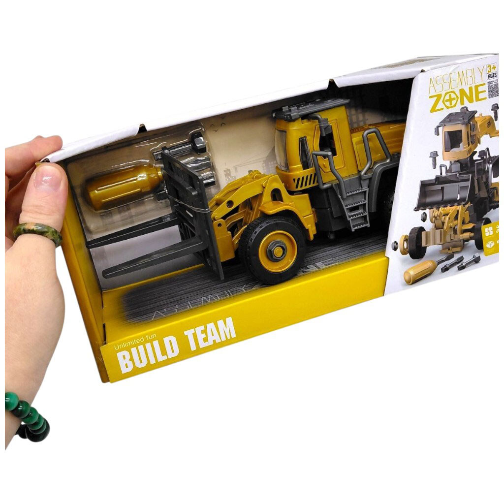 Машина погрузчик, инерционная, в коробке размер 29х14х10 см, Yg Toys - № 2 Машина погрузчик, инерционная, в коробке размер 29х14х10 см, Yg Toys - № 2
