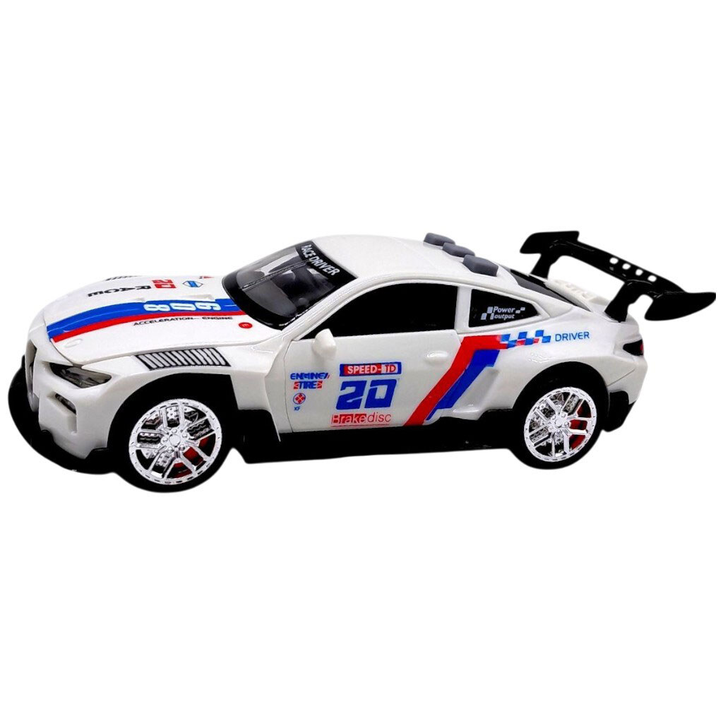 Машина інерційна "BMW M4 COMPETITION RACING", Mic - № 1 Машина інерційна "BMW M4 COMPETITION RACING", Mic - № 1