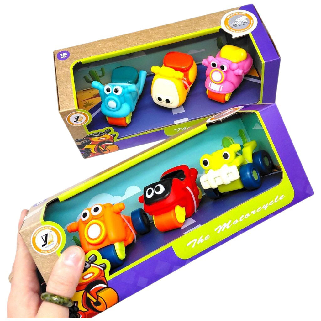 НАБОР МОТОЦИКЛОВ, ВИД 2, Jiazhouda Toys - № 2 НАБОР МОТОЦИКЛОВ, ВИД 2, Jiazhouda Toys - № 2