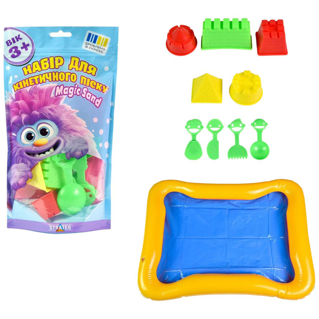 Набор для кинетического песка "Magic Sand", Strateg - № 2 Набор для кинетического песка "Magic Sand", Strateg - № 2