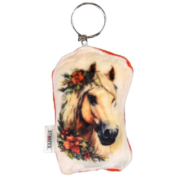 Плюшевий брелок "Різдвяна вишуканість", Strateg - № 1 Плюшевий брелок "Різдвяна вишуканість", Strateg - № 1