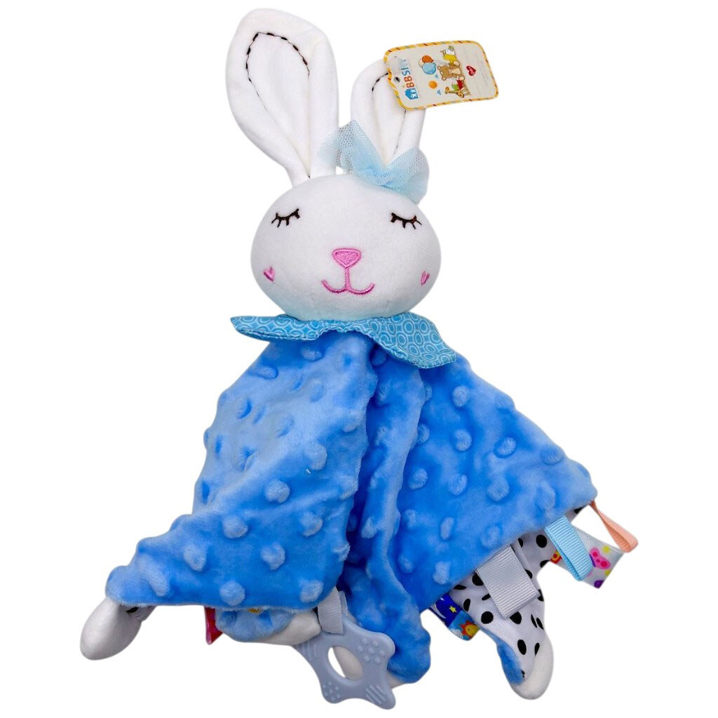 Брязкальце м'яке "ЗАЙЧИК У БЛАКИТНОМУ", Mic - № 1 Брязкальце м'яке "ЗАЙЧИК У БЛАКИТНОМУ", Mic - № 1