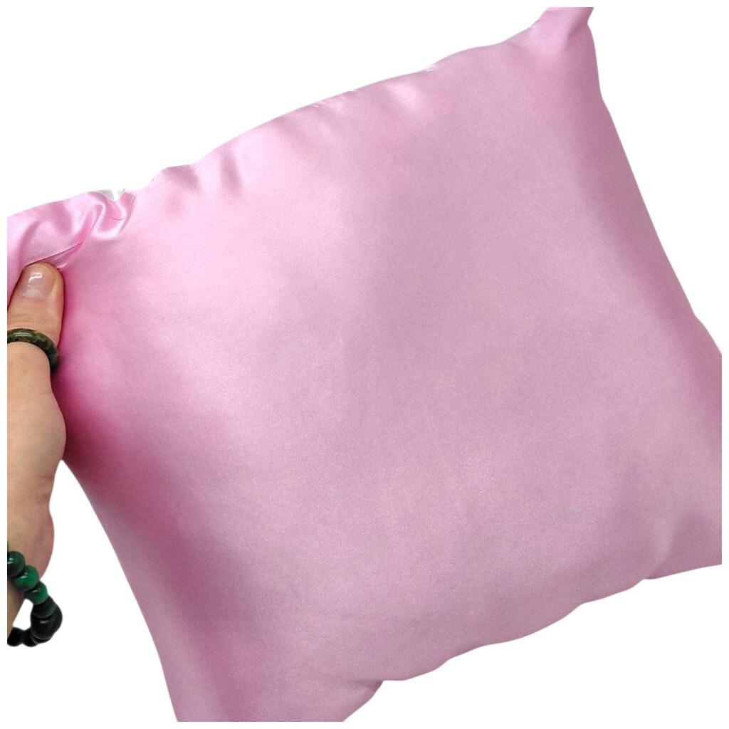 Подушка "Аниме девушка в художественном мире", размер 28х28 см, розовая с нанесением сублимации, Strateg - № 2 Подушка "Аниме девушка в художественном мире", размер 28х28 см, розовая с нанесением сублимации, Strateg - № 2