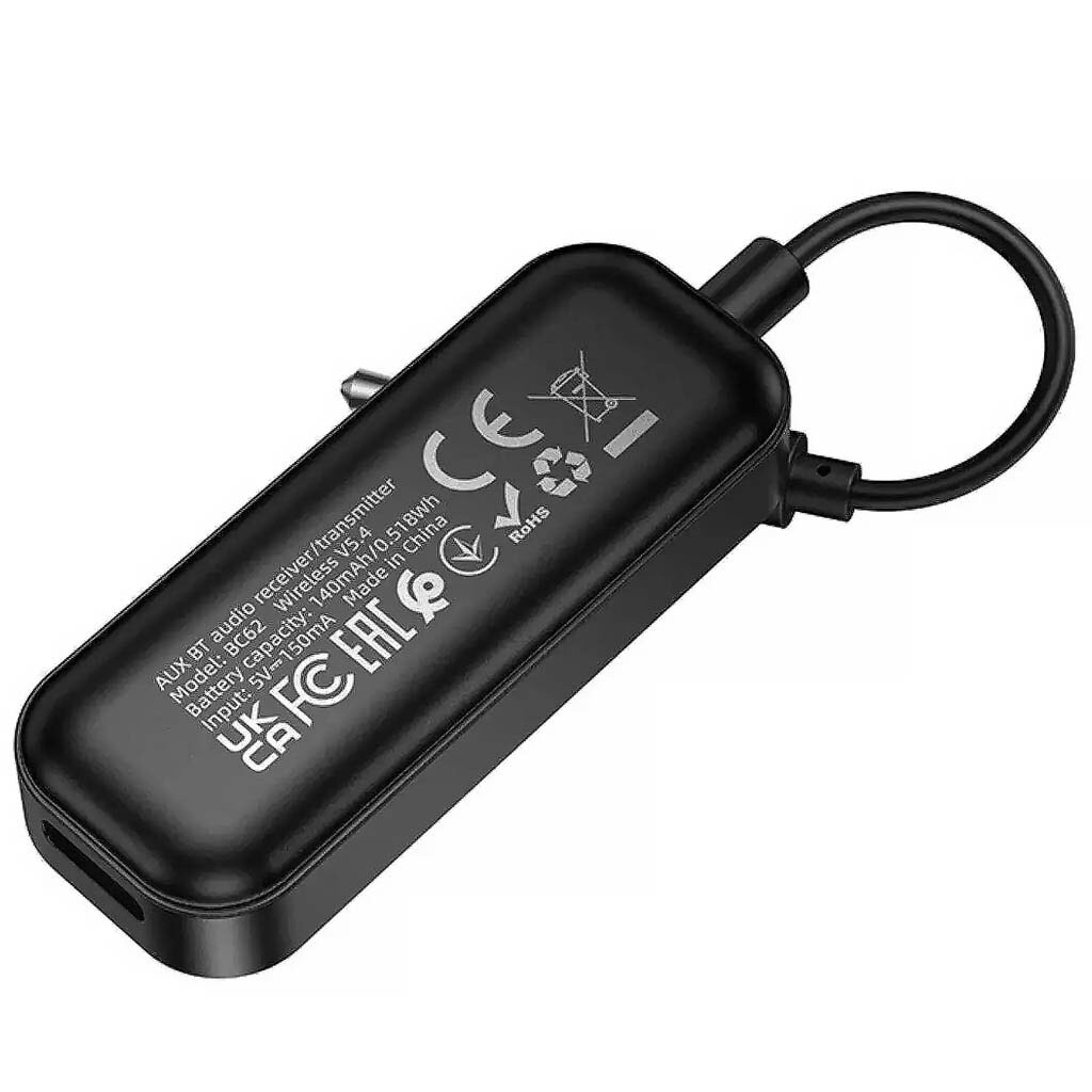 FM модулятор Borofone BC62 Walker, Черный - № 3 FM модулятор Borofone BC62 Walker, Черный - № 3