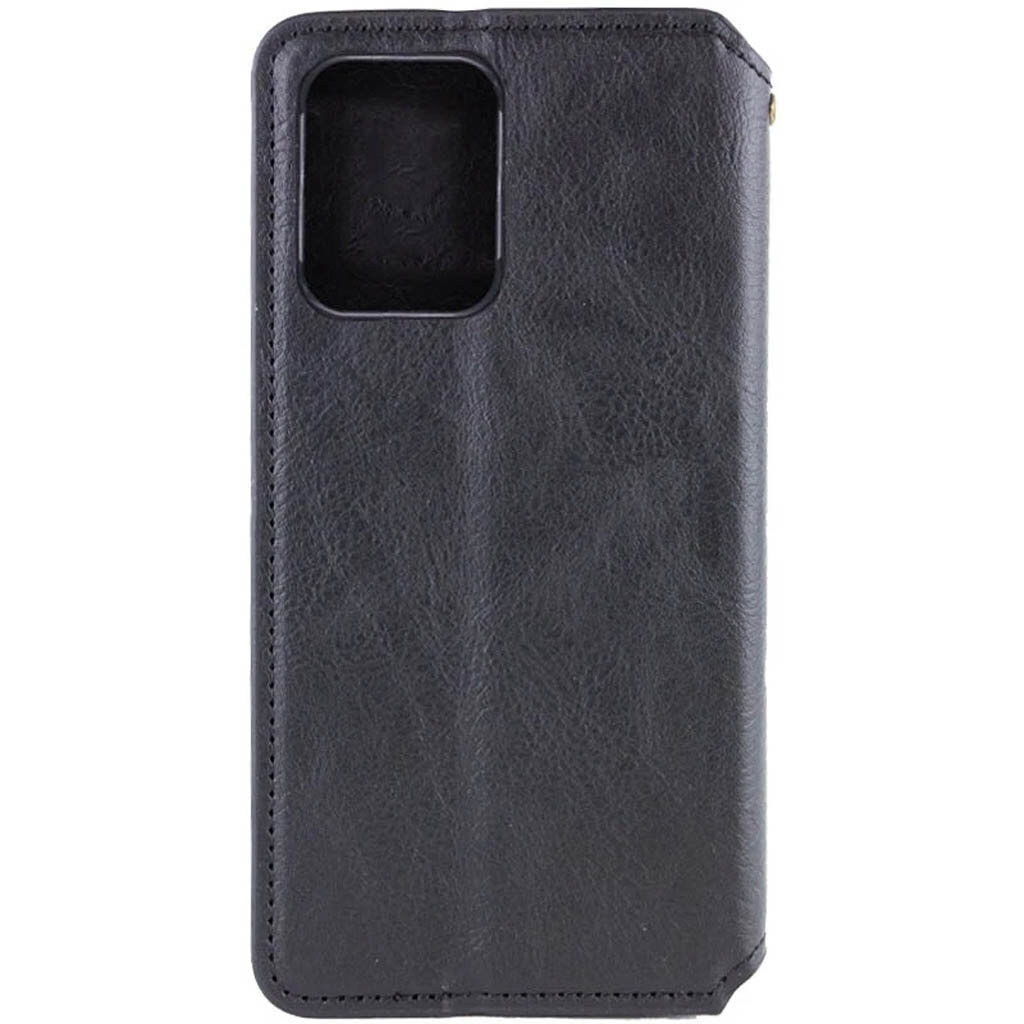 Чехол (книжка) Motorola Moto G06, GETMAN Cubic, Черный - № 4 Чехол (книжка) Motorola Moto G06, GETMAN Cubic, Черный - № 4