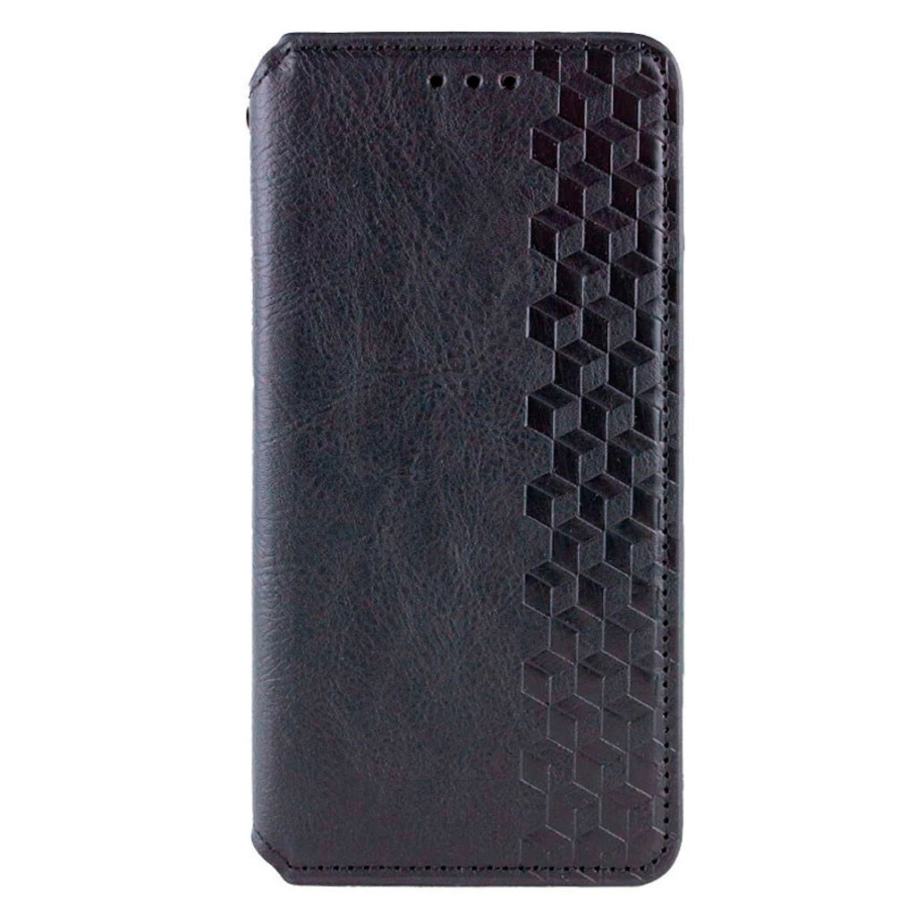 Чехол (книжка) Motorola Moto G56 5G, GETMAN Cubic, Черный - № 1 Чехол (книжка) Motorola Moto G56 5G, GETMAN Cubic, Черный - № 1