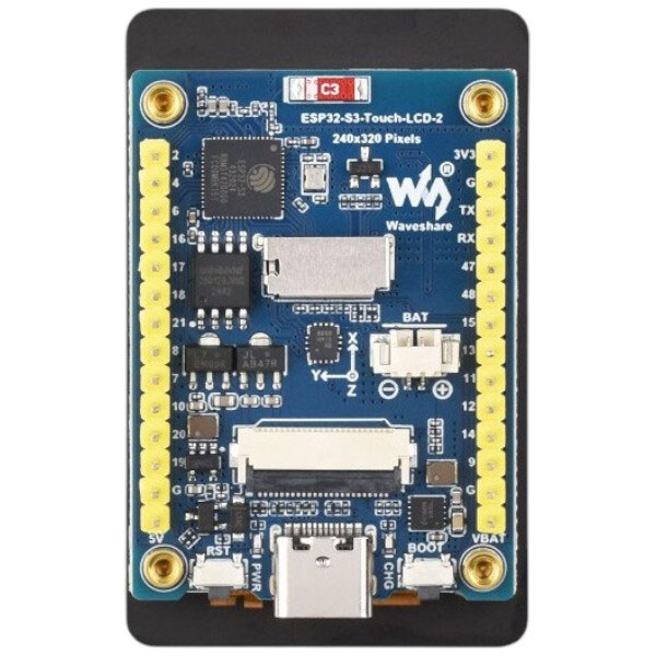 Дисплей ESP32-S3 з 2" сенсорний IPS 240x320 з камерою OV5640 - № 3 Дисплей ESP32-S3 з 2" сенсорний IPS 240x320 з камерою OV5640 - № 3