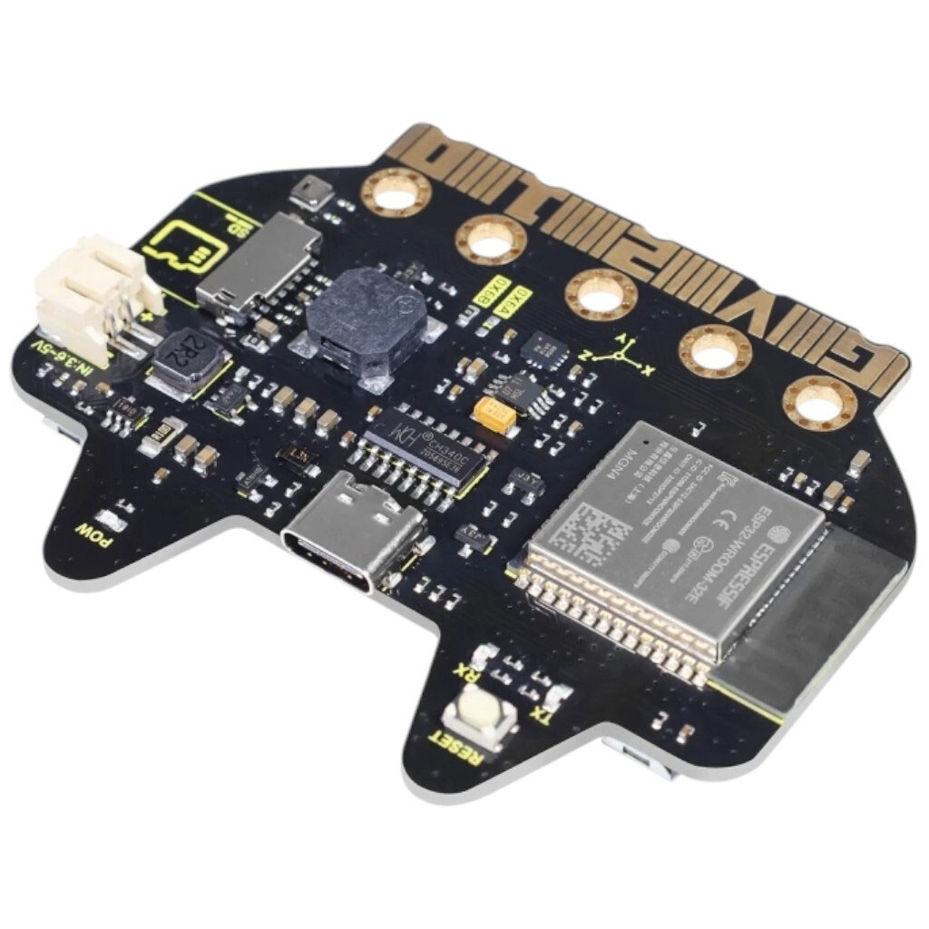 Вычислительный модуль Foxbit STEM Education ESP32 в форм-факторе Micro:bit с Wi-Fi и Bluetooth TYPE-C Arduino/Python от Keyestudio - № 4 Вычислительный модуль Foxbit STEM Education ESP32 в форм-факторе Micro:bit с Wi-Fi и Bluetooth TYPE-C Arduino/Python от Keyestudio - № 4