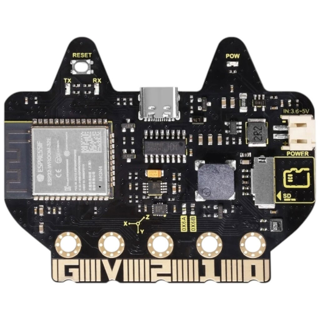 Вычислительный модуль Foxbit STEM Education ESP32 в форм-факторе Micro:bit с Wi-Fi и Bluetooth TYPE-C Arduino/Python от Keyestudio - № 5 Вычислительный модуль Foxbit STEM Education ESP32 в форм-факторе Micro:bit с Wi-Fi и Bluetooth TYPE-C Arduino/Python от Keyestudio - № 5