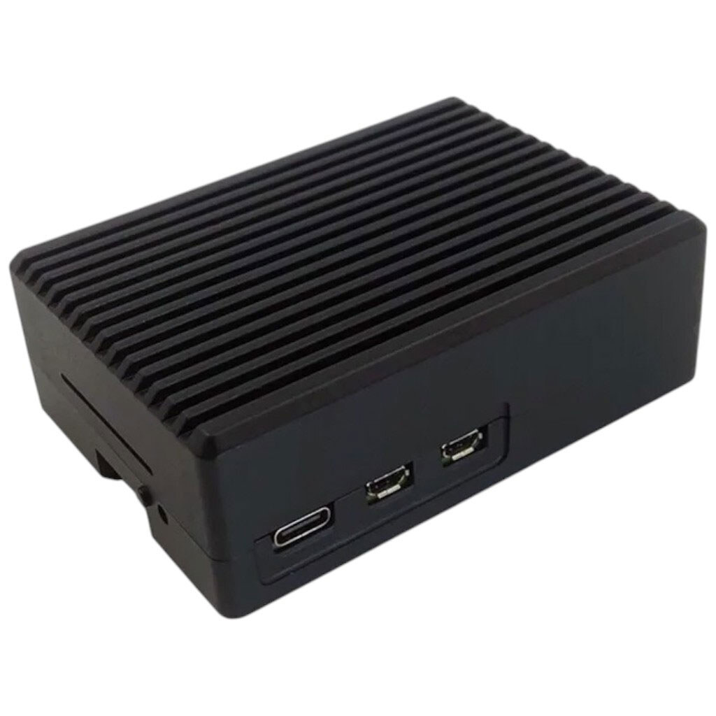 Алюминиевый корпус с активным охлаждением для Raspberry Pi 5 - № 2 Алюминиевый корпус с активным охлаждением для Raspberry Pi 5 - № 2