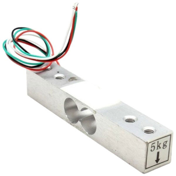 Датчик веса (тензодатчик) 5 кг высокоточный - № 1 Датчик веса (тензодатчик) 5 кг высокоточный - № 1