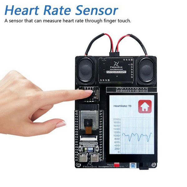 Комплект разработчика для ESP32-S3-WROOM CAM от Freenove - № 4 Комплект разработчика для ESP32-S3-WROOM CAM от Freenove - № 4