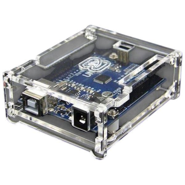Корпус для Arduino Uno, UNO SMD, Arduino Leonardo, Прозрачный - № 4 Корпус для Arduino Uno, UNO SMD, Arduino Leonardo, Прозрачный - № 4