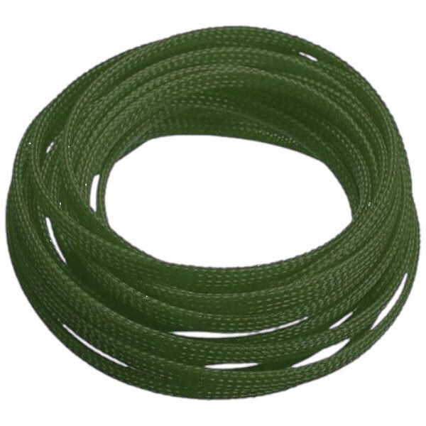 Оплетка защитная PET-010, Зеленый - № 1 Оплетка защитная PET-010, Зеленый - № 1