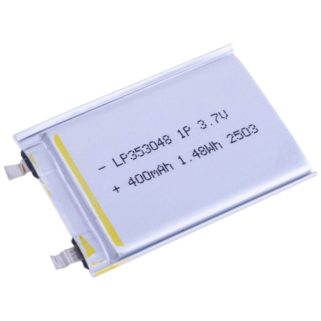 Акумулятор універсальний, 400 mAh, 3,5 x 30 x 48 мм. - № 1 Акумулятор універсальний, 400 mAh, 3,5 x 30 x 48 мм. - № 1