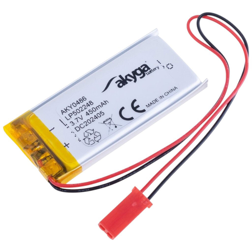 Аккумулятор универсальный, 450 mAh, 5,0 x 22 x 48 мм. - № 1 Аккумулятор универсальный, 450 mAh, 5,0 x 22 x 48 мм. - № 1