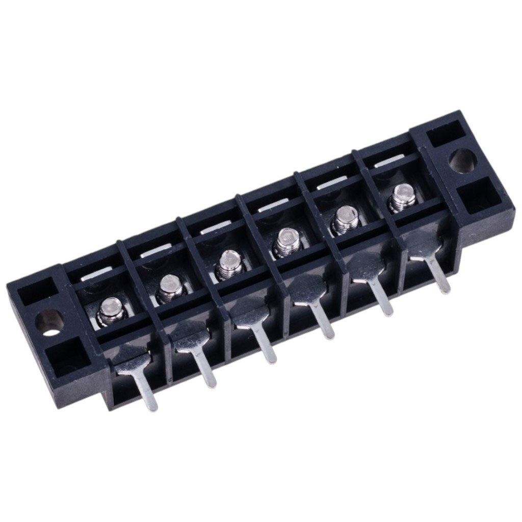 Клеммник SH902RM-7.62 (Sanhe) 7.62mm, 6конт. - № 2 Клеммник SH902RM-7.62 (Sanhe) 7.62mm, 6конт. - № 2