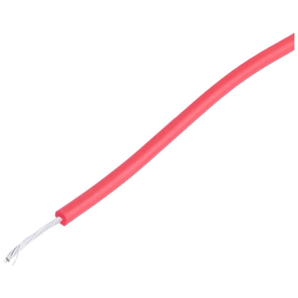 Силиконовый провод 30AWG (0.055mm2-11/0.08TS), Красный - № 1 Силиконовый провод 30AWG (0.055mm2-11/0.08TS), Красный - № 1