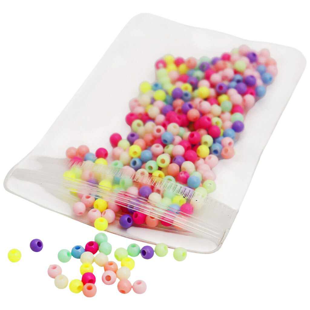 Бисер для рукоделия Craft time, цветной, микс, 4 мм - № 2 Бисер для рукоделия Craft time, цветной, микс, 4 мм - № 2