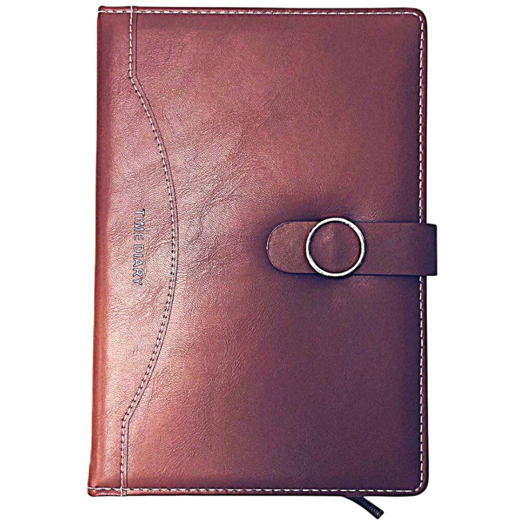 Блокнот А5 экокожа на застежке однотонный, 96 листов. - № 1 Блокнот А5 экокожа на застежке однотонный, 96 листов. - № 1