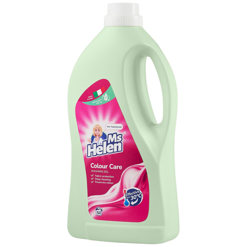 Гель для стирки Ms Helen "Colour Care", 2,5л - № 2 Гель для стирки Ms Helen "Colour Care", 2,5л - № 2