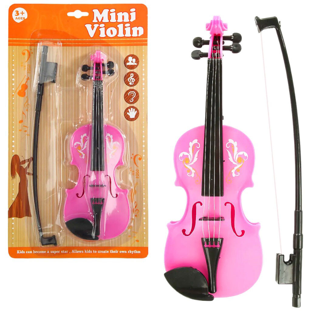 Детская игрушка музыкальная "Скрипка", со смычком - № 9 Детская игрушка музыкальная "Скрипка", со смычком - № 9